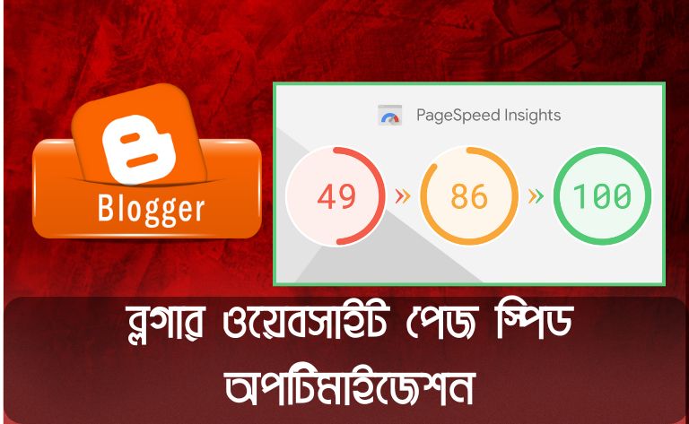 ব্লগার ওয়েবসাইট পেজ স্পিড অপটিমাইজেশন (HTML কোডসহ সম্পূর্ণ গাইড) ব্লগার ওয়েবসাইট পেজ স্পিড অপটিমাইজেশন